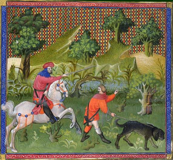 Gaston Phebus Le Libre des Chasse Fol-58v